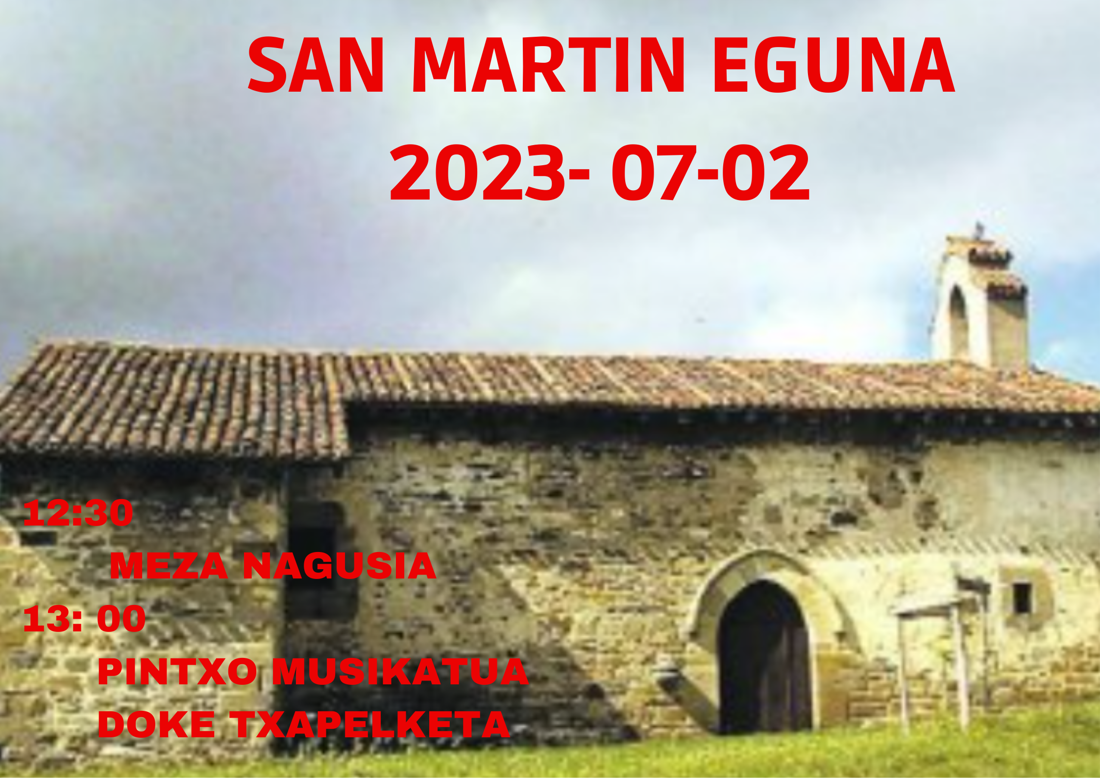 SAN MARTIN EGUNA